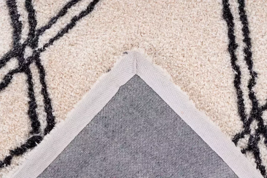 Me gusta Vloerkleed Orlando 125 Zachte hoogpolige tapijt subtiel ontworpen geschikt voor vloerverwarming - Foto 4