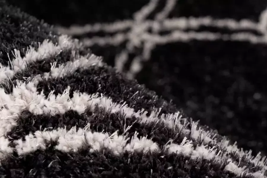 Calo-deluxe Hoogpolig vloerkleed Elvar-1000 bijzonder zacht door microvezel woonkamer - Foto 4