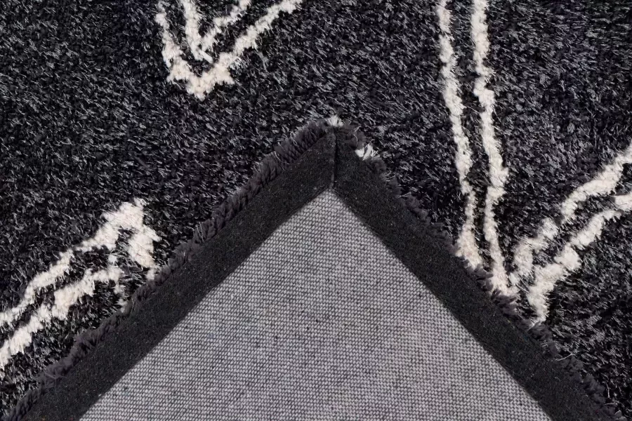 Calo-deluxe Hoogpolig vloerkleed Elvar-3000 bijzonder zacht door microvezel woonkamer - Foto 3