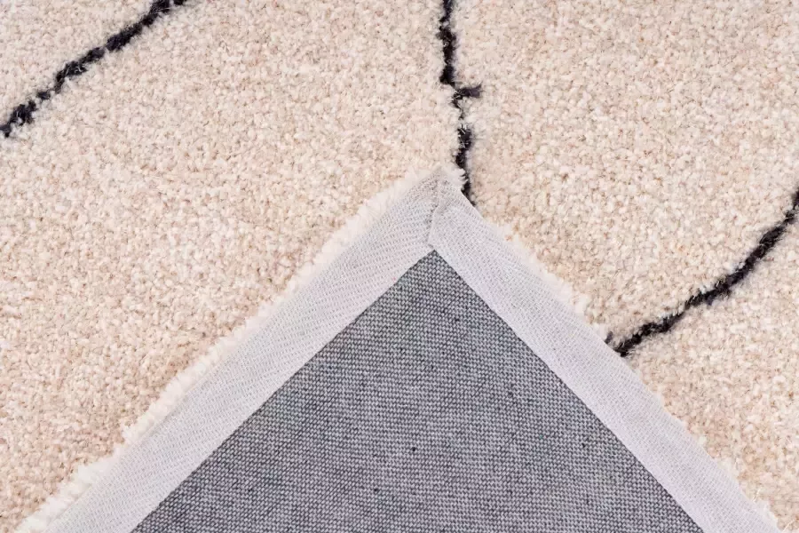 Calo-deluxe Hoogpolig vloerkleed Elvar-4000 bijzonder zacht door microvezel woonkamer - Foto 3