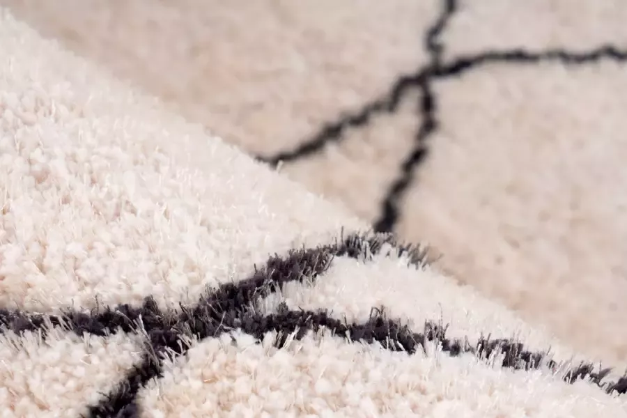 Calo-deluxe Hoogpolig vloerkleed Elvar-4000 bijzonder zacht door microvezel woonkamer - Foto 4