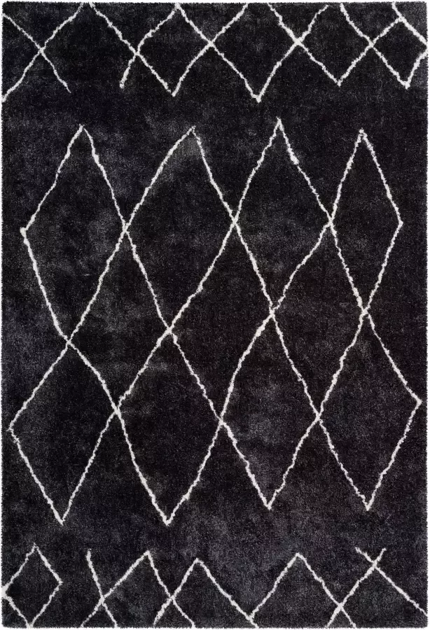 Calo-deluxe Hoogpolig vloerkleed Elvar-4000 bijzonder zacht door microvezel woonkamer - Foto 5