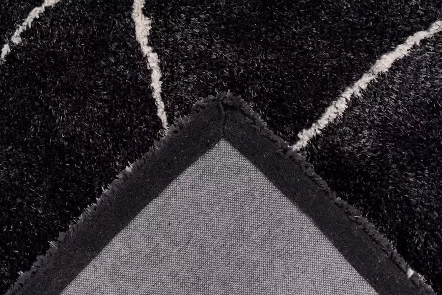 Calo-deluxe Hoogpolig vloerkleed Elvar-4000 bijzonder zacht door microvezel woonkamer - Foto 2