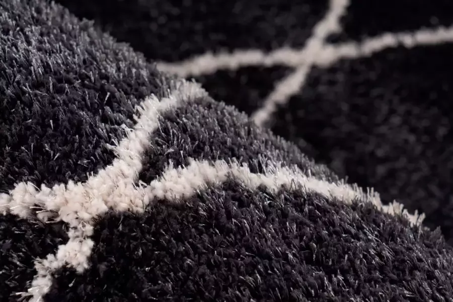 Calo-deluxe Hoogpolig vloerkleed Elvar-4000 bijzonder zacht door microvezel woonkamer - Foto 3