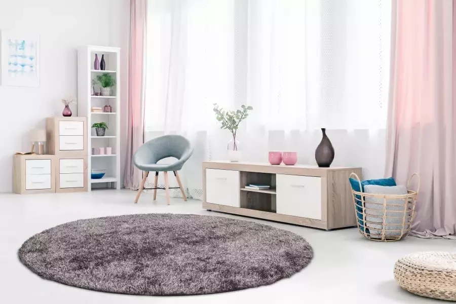 Kayoom Hoogpolig vloerkleed Diamond 700 zachte microvezel lange pool shaggy mêlee woonkamer - Foto 2