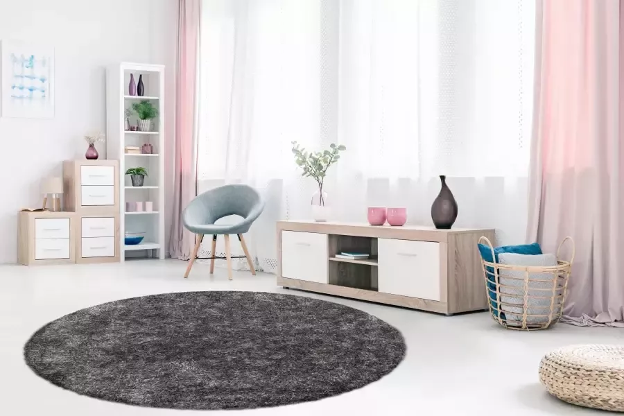Kayoom Hoogpolig vloerkleed Diamond 700 zachte microvezel lange pool shaggy mêlee woonkamer - Foto 2
