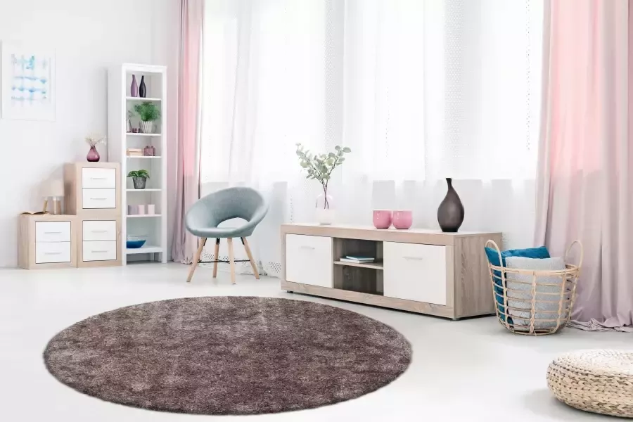 Kayoom Hoogpolig vloerkleed Diamond 700 zachte microvezel lange pool shaggy mêlee woonkamer - Foto 2