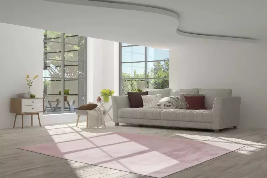 ARTE ESPINA Vachtvloerkleed Rabbit 100 Imitatiebont konijnenbont-gevoel superzacht hoogpolig vloerkleed - Foto 6