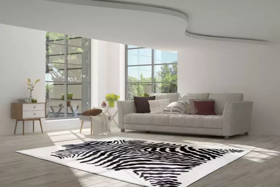 Calo-deluxe Hoogpolig vloerkleed Vogezen 400 zachte touch woonkamer - Foto 4
