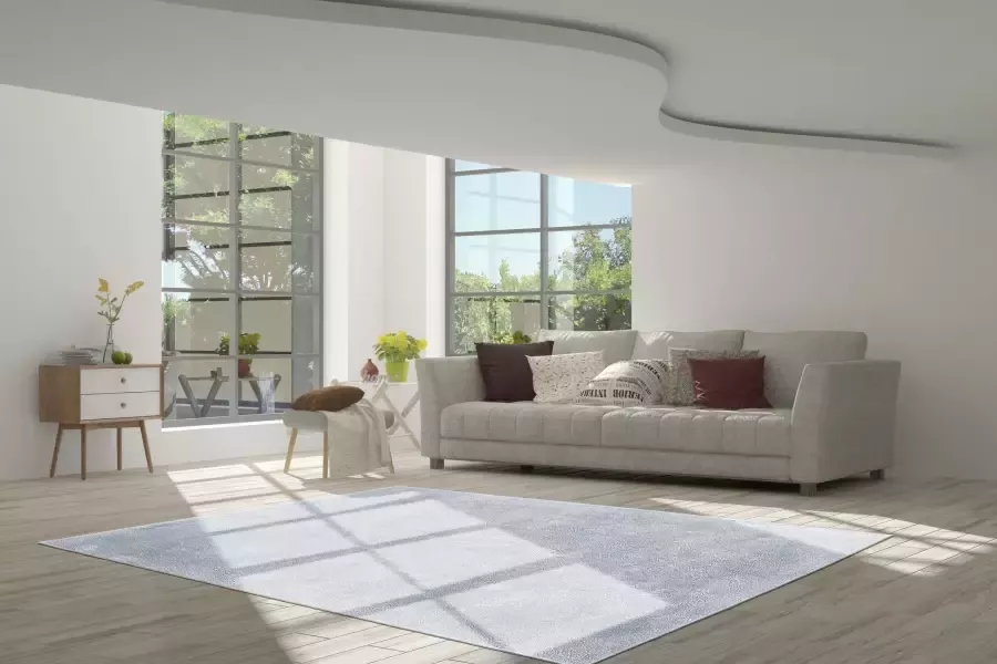 Kayoom Vloerkleed Bali 110 pluizig en zacht effen kleuren hoogpolig hoogwaardige materialen - Foto 5