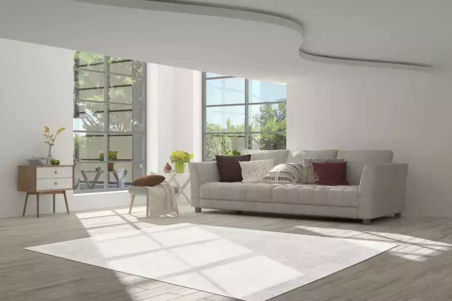 Kayoom Vloerkleed Bali 110 pluizig en zacht effen kleuren hoogpolig hoogwaardige materialen - Foto 7