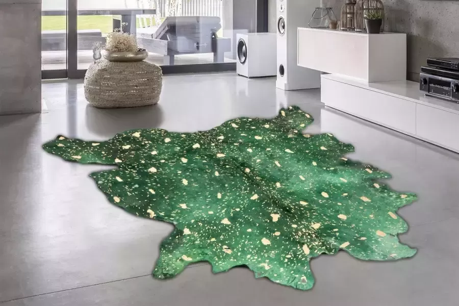 Kayoom Vloerkleed Fly 110 van rundleer stijlvolle luxe accenten geschikt voor vloerverwarming - Foto 4