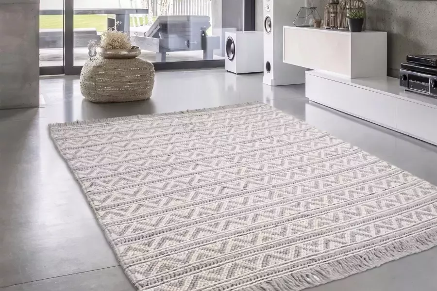 Kayoom Vloerkleed Natura 410 Bijzonder hoogwaardige handgemaakte kwaliteit - Foto 3