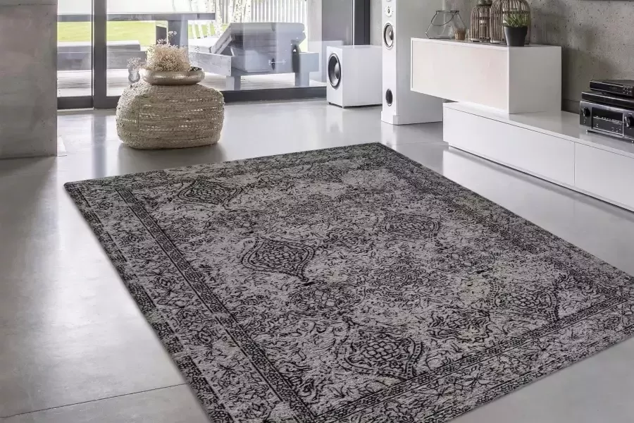 ARTE ESPINA Vloerkleed Iglesia 300 Jacquard tapijt subtiele kleurkeuze rug van 100% katoen - Foto 6