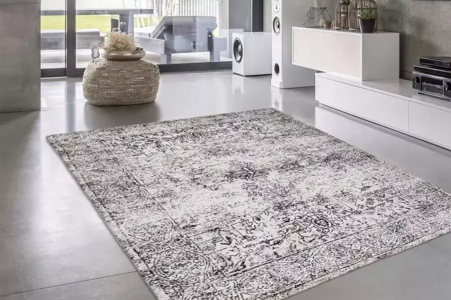 ARTE ESPINA Vloerkleed Iglesia 500 Jacquard tapijt subtiele kleurkeuze rug van 100% katoen - Foto 5