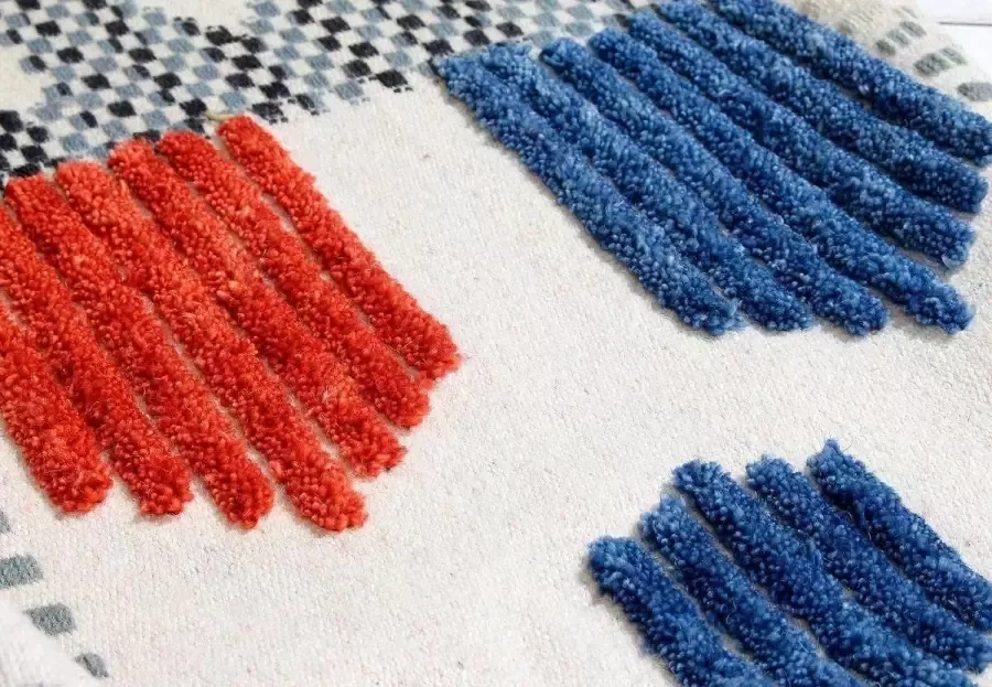 PremiumX Kayoom Wollen vloerkleed met prachtig patroon en geweldige kleur 160 x 230 Ivory - Foto 4