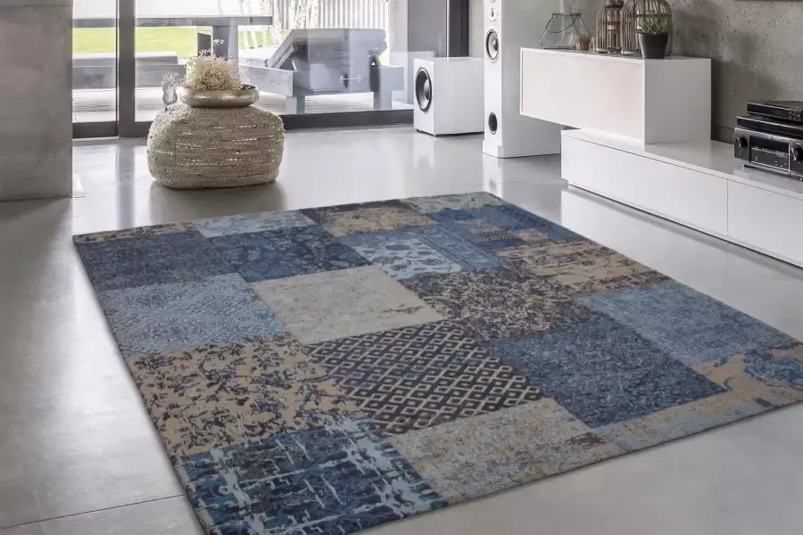 Calo-deluxe Vloerkleed Kefes 250 puur katoen woonkamer - Foto 3