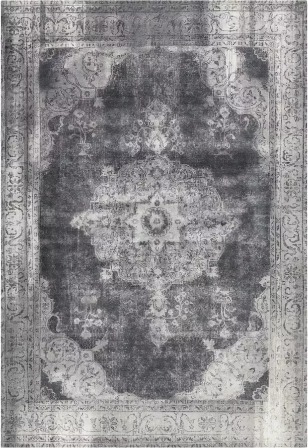 My home Vloerkleed Rayan Oriëntaals design vintage korte pool vloerkleed met randdessin