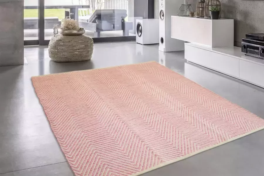 Kayoom Vloerkleed Aperitief 510 zachte haptiek pluizig geschikt voor allergieën & vloerverwarming - Foto 4
