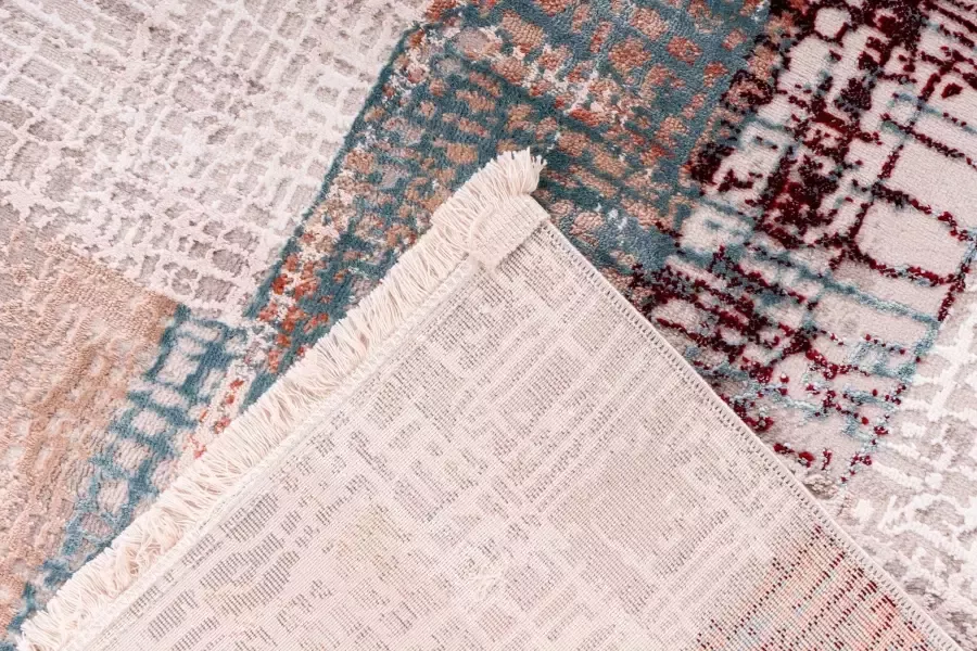 Me gusta Vloerkleed Akropolis 425 vlakke tapijt met katoen achterkant aantrekkelijke vintage-look - Foto 4