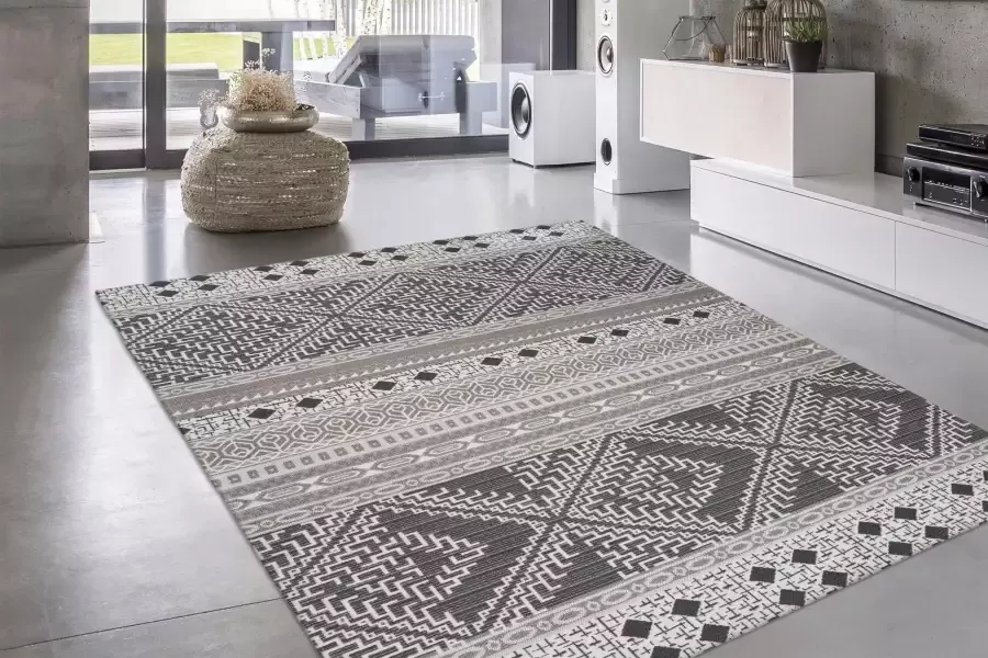 ARTE ESPINA Vloerkleed Yoga 200 Tapijt voor binnen & buiten geschikt voor vloerverwarming onderhoudsvriendelijk - Foto 4