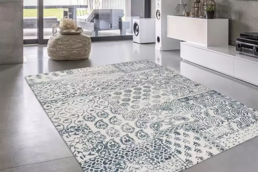 Calo-deluxe Vloerkleed Rico 404 Geschikt voor binnen en buiten woonkamer - Foto 4