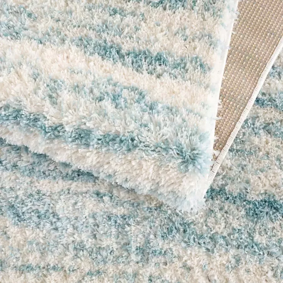 Carpet City Hoogpolig vloerkleed Pulpy 524 bijzonder zacht mêlee ideaal voor woonkamer & slaapkamer - Foto 3