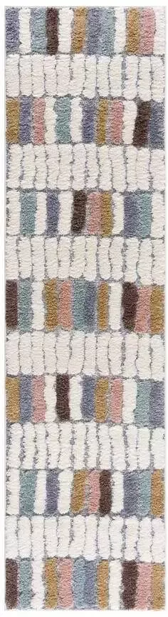 Carpet City Hoogpolige loper Focus bijzonder zacht modern multicolour 3d-effect - Foto 6