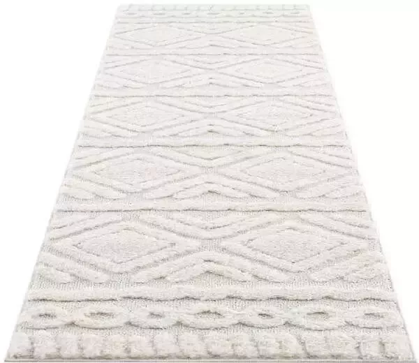 Carpet City Hoogpolige loper Focus Boho-vloerkleed bijzonder zacht 3D-effect - Foto 5