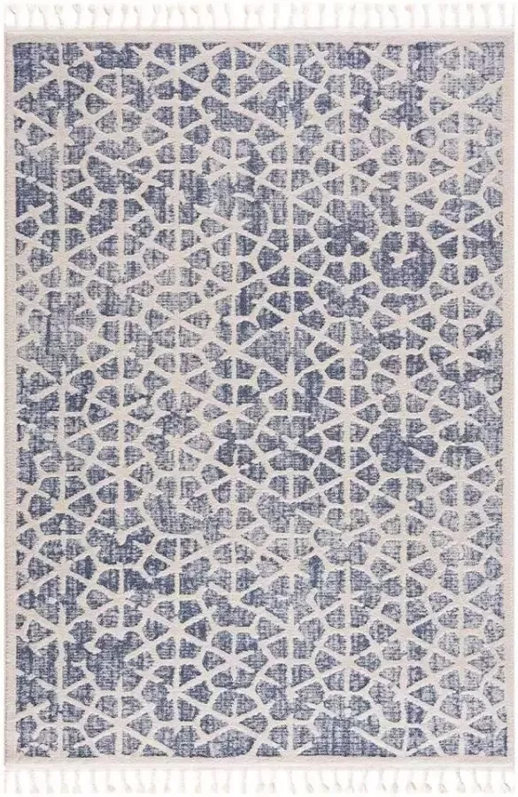 Carpet City Vloerkleed Art 1271 Korte pool Scandinavisch motief ideaal voor woonkamer & slaapkamer - Foto 5