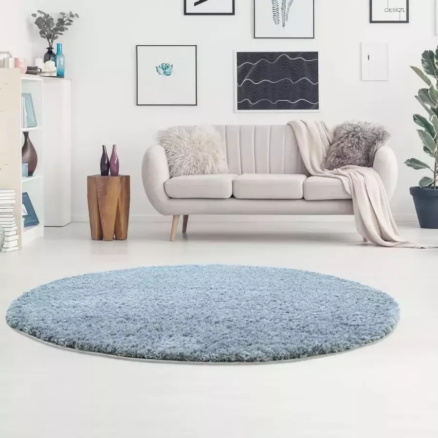 Carpet City Vloerkleed Softshine 2236 bijzonder zacht unikleurig ideaal voor woonkamer & slaapkamer - Foto 2
