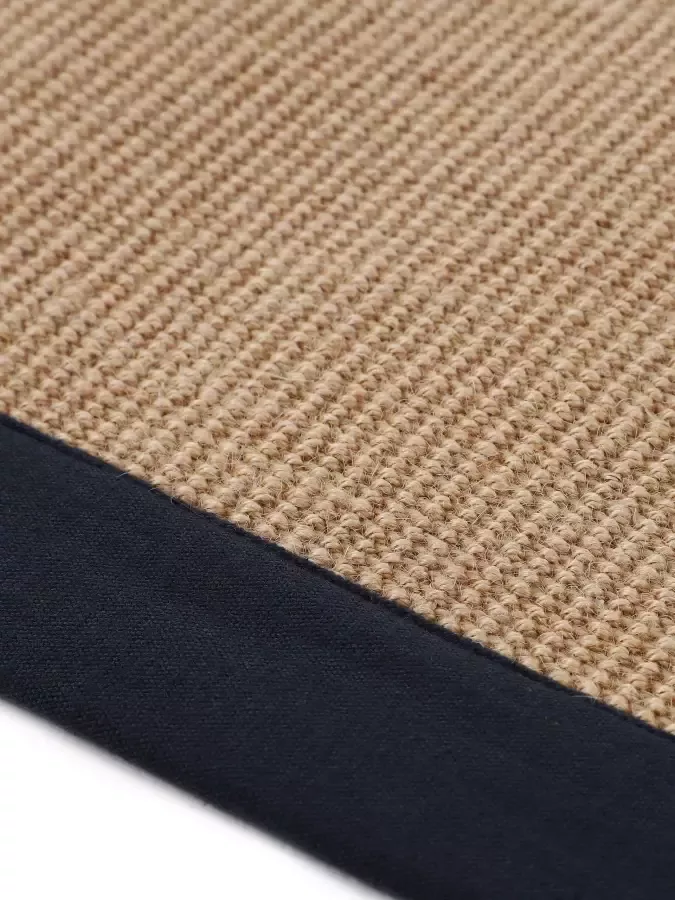 Carpetfine Sisalkleed Sisal met gekleurd randdessin antislip achterzijde - Foto 3