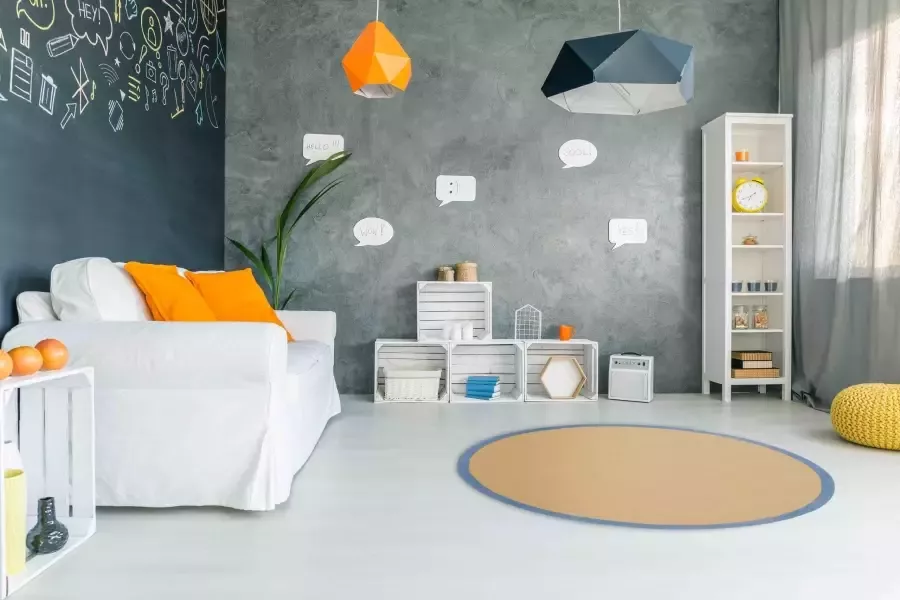 Carpetfine Sisalkleed Sisal met gekleurd randdessin antislip achterzijde - Foto 4