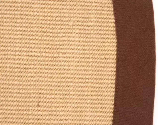 Carpetfine Sisalkleed Sisal met gekleurd randdessin antislip achterzijde - Foto 5