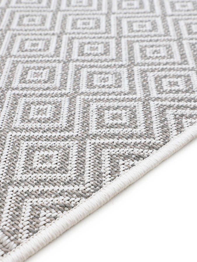 Carpetfine Vloerkleed Boho 103 robust vlakweefsel sisal look uv-bestendig buitenruimte - Foto 2