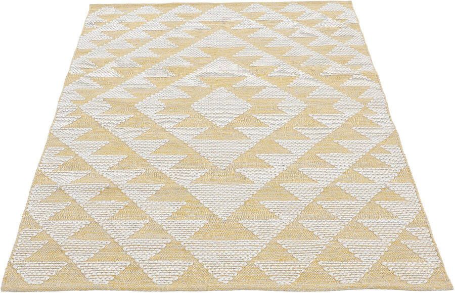 Carpetfine Vloerkleed Kelim Durry Handgeweven geometrisch hoog-laag effect handgeweven 100% katoen - Foto 6