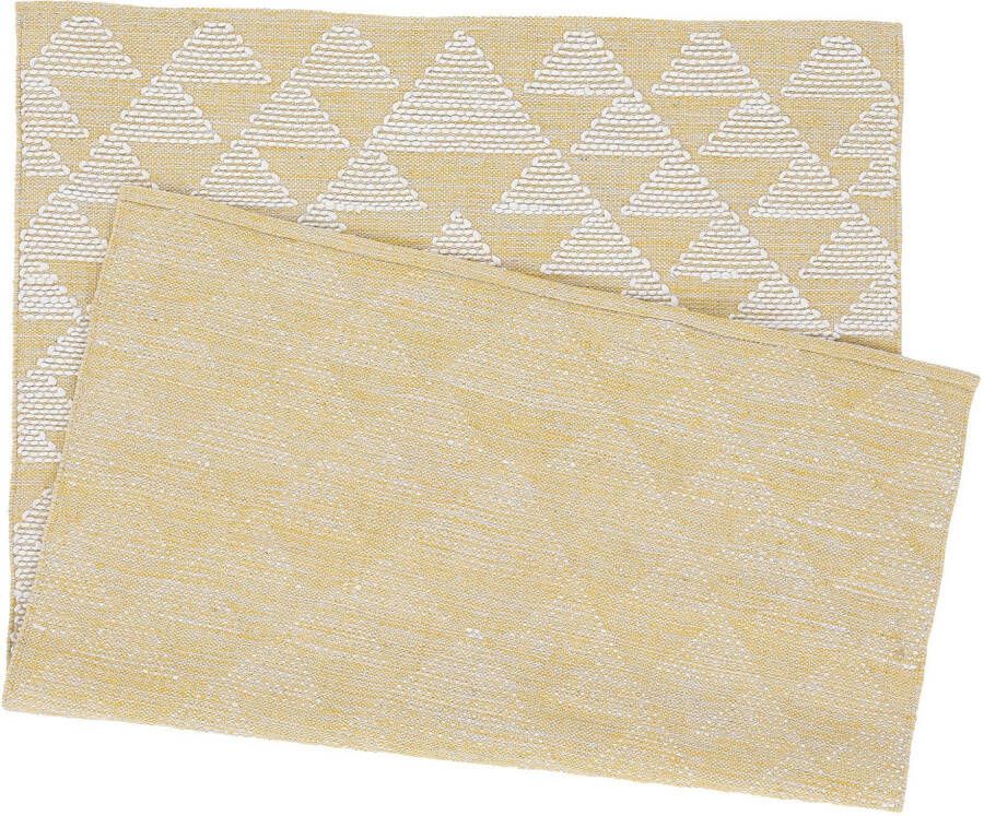 Carpetfine Vloerkleed Kelim Durry Handgeweven geometrisch hoog-laag effect handgeweven 100% katoen - Foto 2