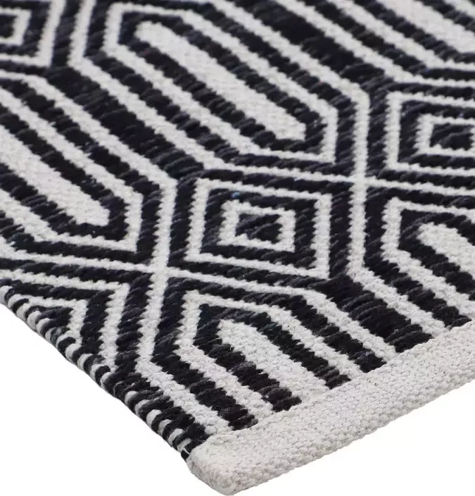 Carpetfine Vloerkleed Kelim Oregan Tweezijdig te gebruiken kleed van puur katoen woonkamer - Foto 6