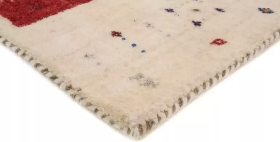 Carpetfine Wollen kleed Gabbeh Soni zuivere wol zeer zachte pool woonkamer - Foto 4