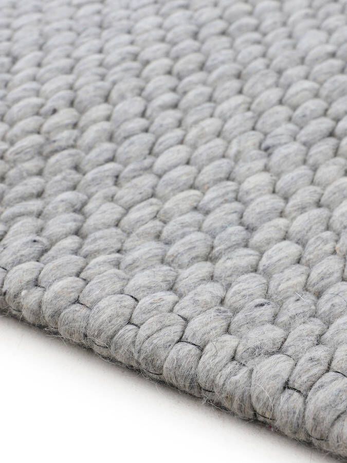 Carpetfine Wollen kleed Sina grove structuur tijdloos design 100% wol woonkamer - Foto 3