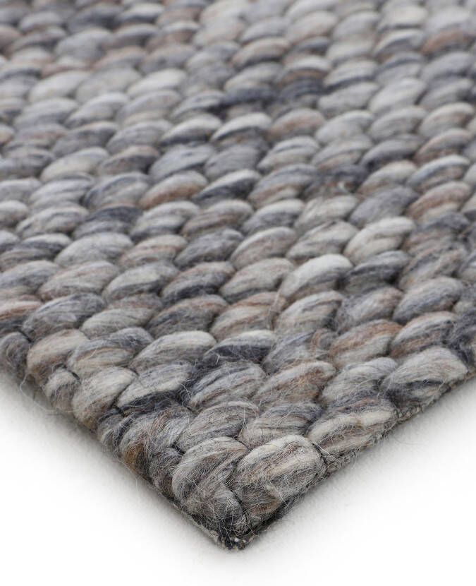 Carpetfine Wollen kleed Sina grove structuur tijdloos design 100% wol woonkamer - Foto 5