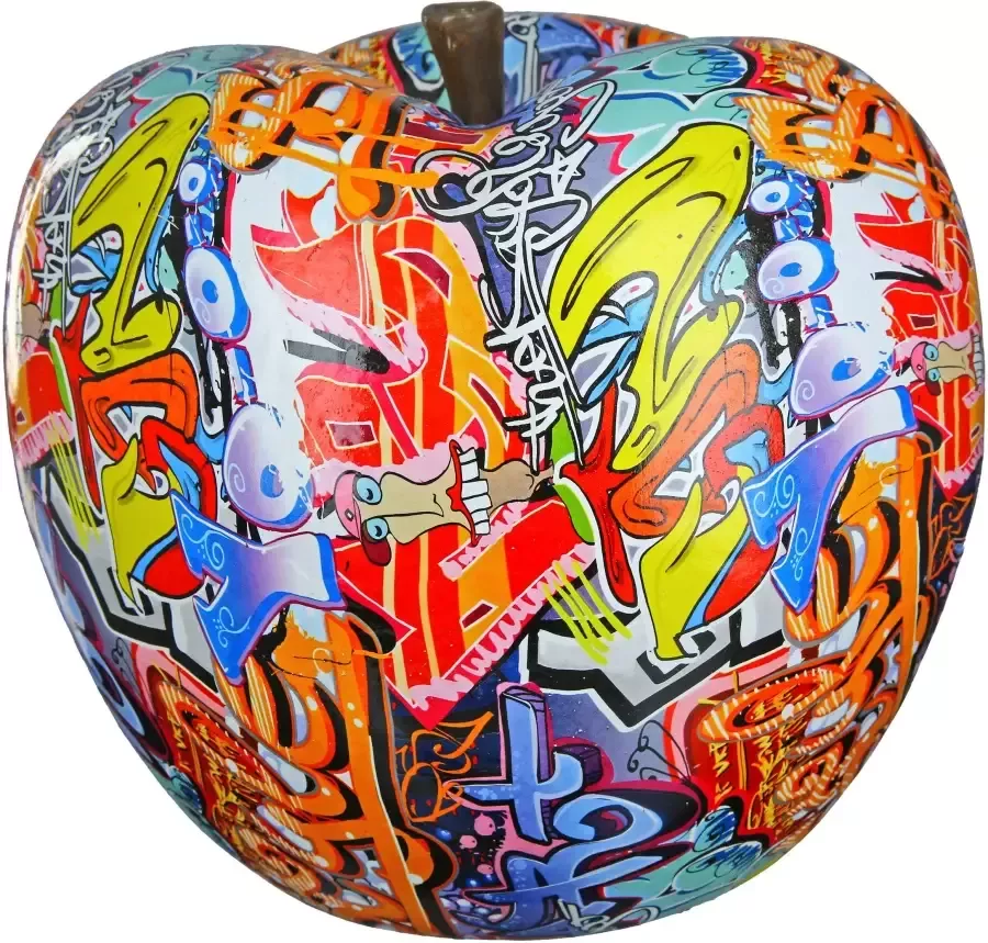 Casablanca by Gilde Decoratief object Apfel Street Art (1 stuk)