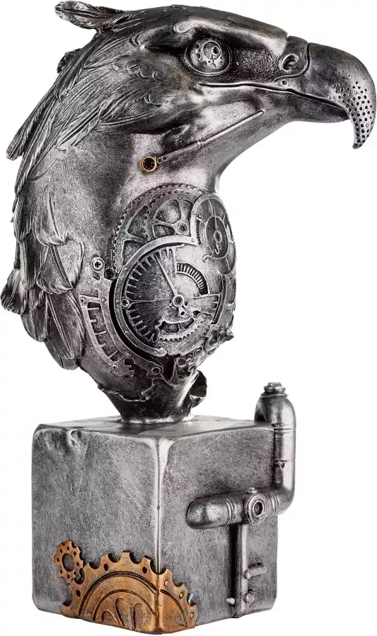 Casablanca by Gilde Dierfiguur Sculptuur Steampunk Eagle met koperkleurige elementen (1 stuk) - Foto 2