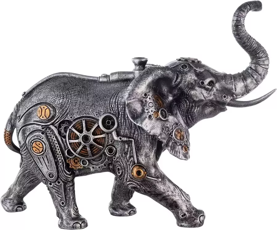 Casablanca by Gilde Dierfiguur Sculptuur Steampunk Elephant (1 stuk)