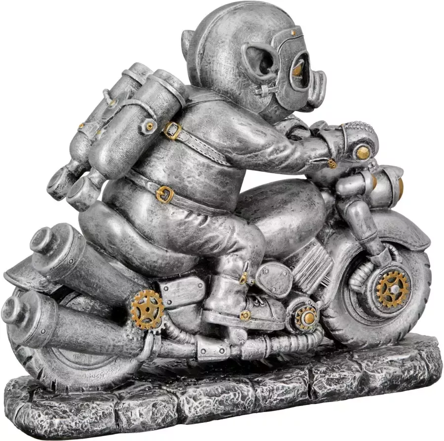 Casablanca by Gilde Dierfiguur Sculptuur Steampunk motor-Pig (1 stuk)