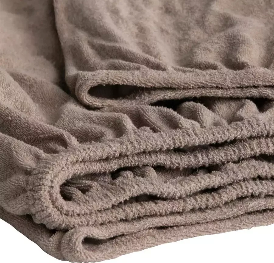 Cinderella Hoeslaken Uni badstof split topmatras (1 stuk) - Foto 3