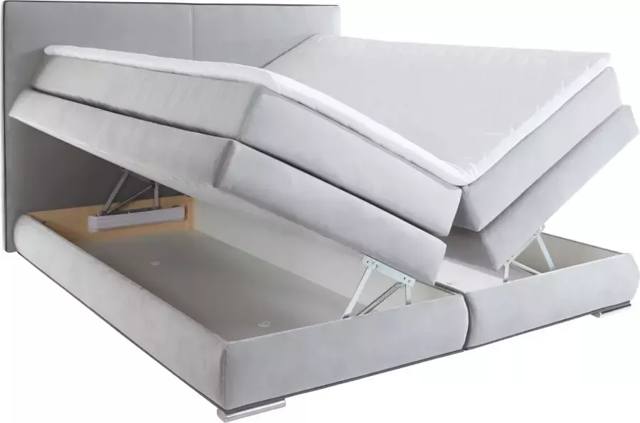 COLLECTION AB Boxspring inclusief 2 sierkussens bedkist en topmatras