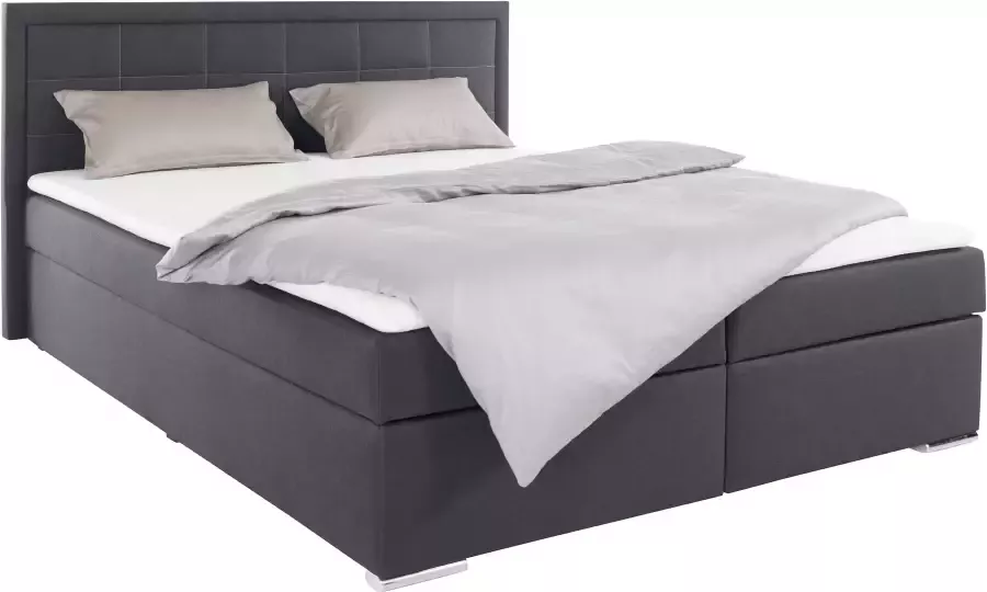 COLLECTION AB Boxspring Athena naar keuze met bedkist incl. topmatras bij uitvoering met matras in hardheden h2 h3 h4 - Foto 6