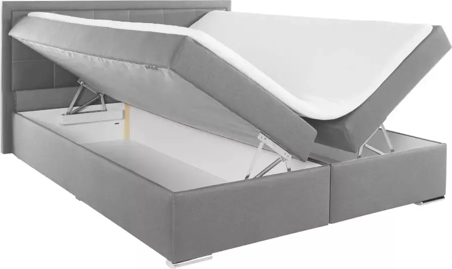 COLLECTION AB Boxspring Athena naar keuze met bedkist incl. topmatras bij uitvoering met matras in hardheden h2 h3 h4 - Foto 8