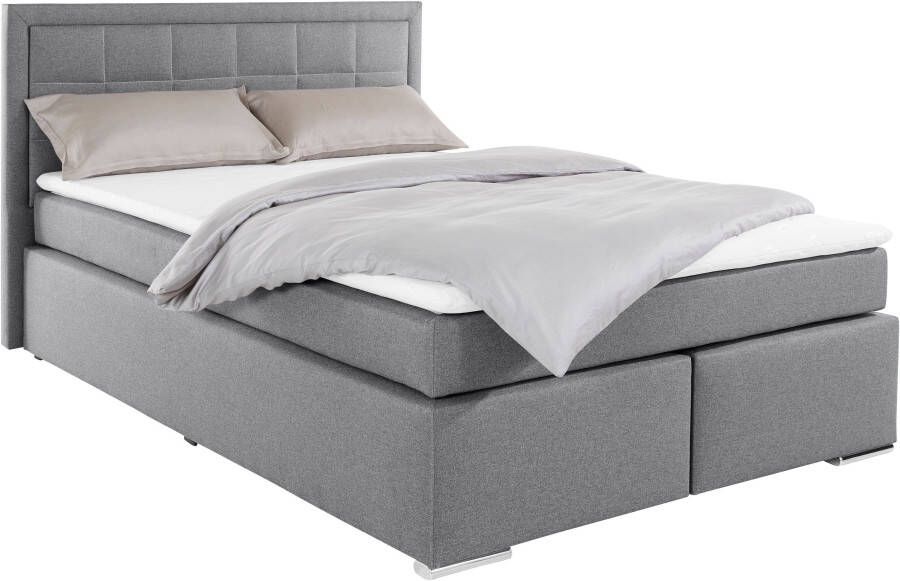 COLLECTION AB Boxspring Athena naar keuze met bedkist incl. topmatras bij uitvoering met matras in hardheden h2 h3 h4 - Foto 4